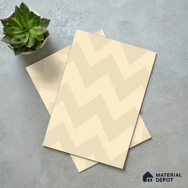 Beige Abstract Look LM 18328 8 ft x 4 ft Texture Finish Decorative Laminate - 1.25 mm | Suitable for TV Unit, Wardrobe, Kitchen Cabinets