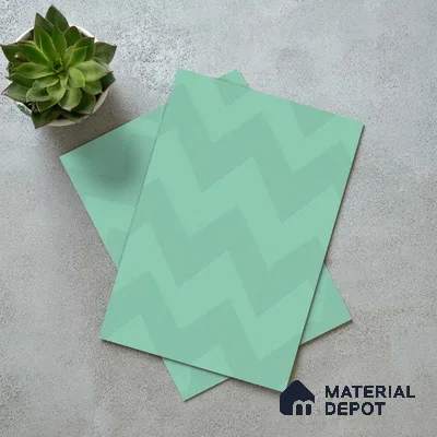 Green Abstract Look LM 18330 8 ft x 4 ft Texture Finish Decorative Laminate - 1.25 mm | Suitable for TV Unit, Wardrobe, Kitchen Cabinets