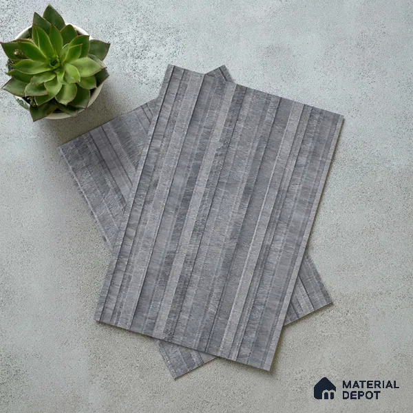Marble Fluted LM 18365 8 ft x 4 ft Texture Finish Decorative Laminate - 1.25 mm | Suitable for TV Unit,Wardrobe, Kitchen Cabinets