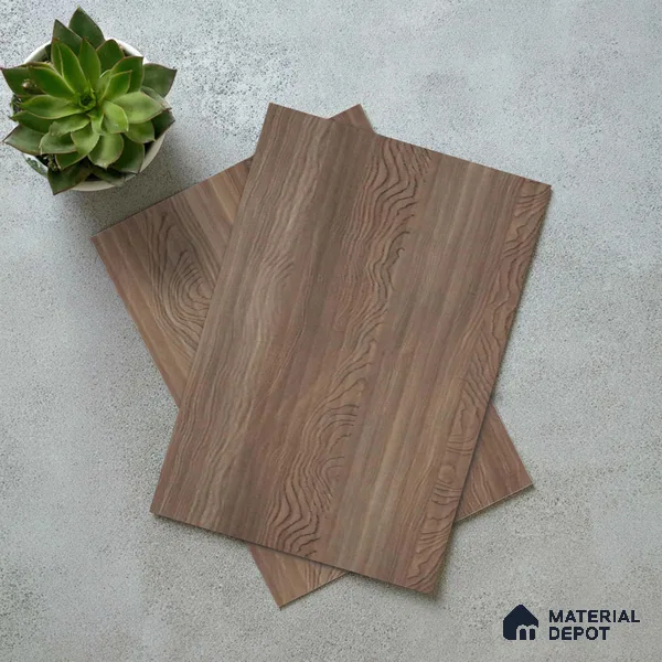 Wooden Fluted LM 18375 8 ft x 4 ft Texture Finish Decorative Laminate - 1.25 mm | Suitable for TV Unit,Wardrobe, Kitchen Cabinets