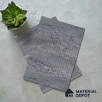 Marble Fluted LM 18381 8 ft x 4 ft Texture Finish Decorative Laminate - 1.25 mm | Suitable for TV Unit,Wardrobe, Kitchen Cabinets