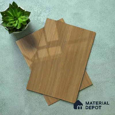 Wooden Look Acrylic Laminate LM 24640 8 ft x 4 ft High Gloss Finish - 1.5 mm | Suitable for TV Unit, Wardrobe, Cabinets