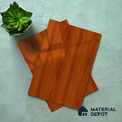 Wooden Look Acrylic Laminate LM 24643 8 ft x 4 ft High Gloss Finish - 1.5 mm | Suitable for TV Unit, Wardrobe, Cabinets