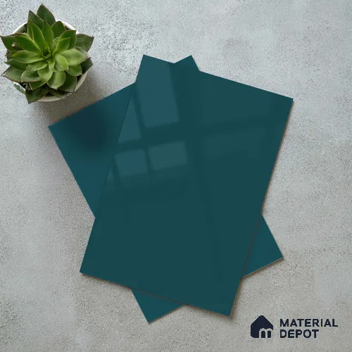 LM 23660 8 ft x 4 ft Solid Plain High Gloss Finish Acrylic Laminate - 1.5 mm | Suitable for Living Room, Kitchen, Office | Matching Edgeband Code EB 1122