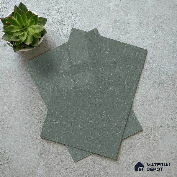 LM 23671 8 ft x 4 ft Sparkle High Gloss Finish Acrylic Laminate - 1.5 mm | Matching Edgeband Code EB 1407