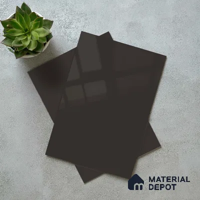 LM 23676 8 ft x 4 ft Solid Plain High Gloss Finish Acrylic Laminate - 1.5 mm | Suitable for Living Room, Kitchen, Office | Matching Edgeband Code EB 1413