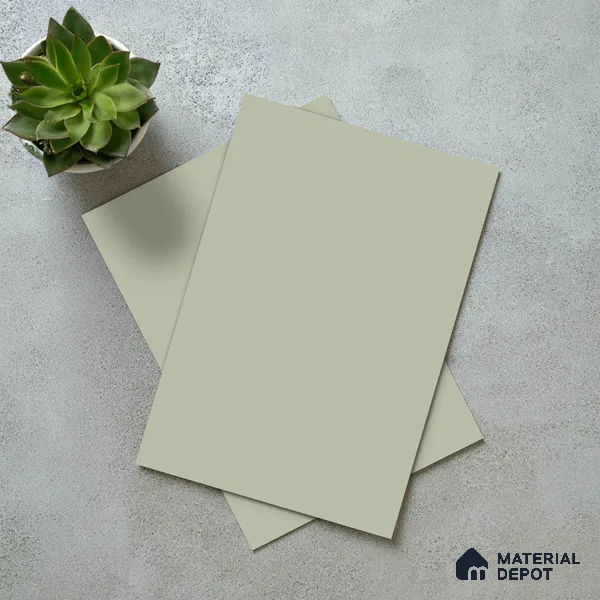 LM 23678 8 ft x 4 ft Solid Plain Matte Finish Acrylic Laminate - 1.5 mm | Suitable for Living Room, Kitchen, Office | Matching Edgeband Code EB 1101