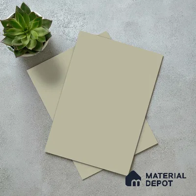 LM 23679 8 ft x 4 ft Solid Plain Matte Finish Acrylic Laminate - 1.5 mm | Suitable for Living Room, Kitchen, Office | Matching Edgeband Code EB 1102