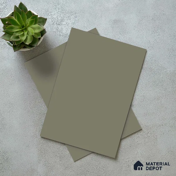 LM 23680 8 ft x 4 ft Solid Plain Matte Finish Acrylic Laminate - 1.5 mm | Suitable for Living Room, Kitchen, Office | Matching Edgeband Code EB 1105