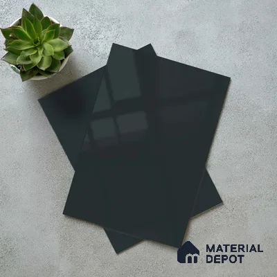 LM 23687 8 ft x 4 ft Solid Plain High Gloss Finish Acrylic Laminate - 1.5 mm | Suitable for Living Room, Kitchen, Office | Matching Edgeband Code EB 17111