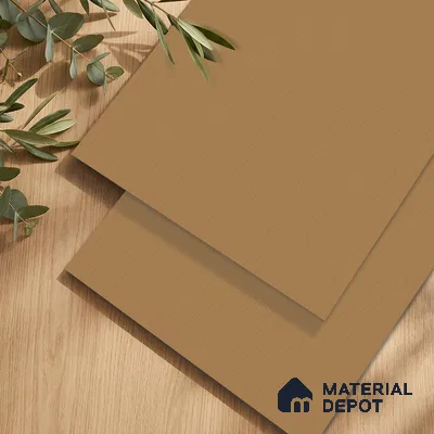 Brown Fabric Look LM 24404  8 ft x 4 ft Texture Finish Decorative Laminate - 1 mm | Suitable for TV Unit, Wardrobe, Kitchen Cabinets