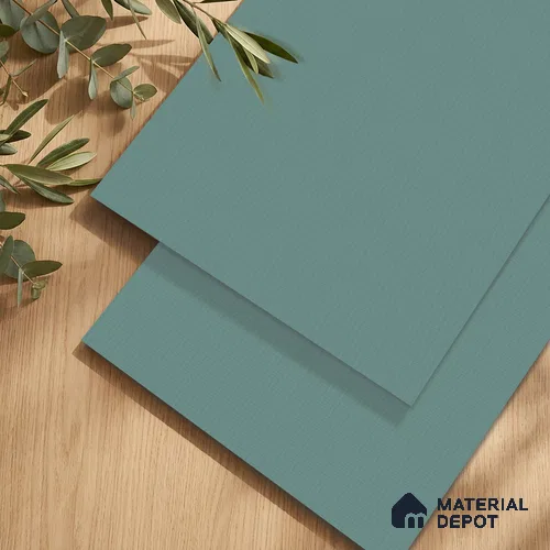 Blue Fabric Look LM 24407  8 ft x 4 ft Texture Finish Decorative Laminate - 1 mm | Suitable for TV Unit, Wardrobe, Kitchen Cabinets