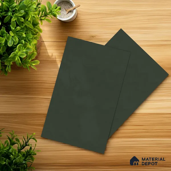 Sage Green Patterned Look WP 44 915 8 ft x 4 ft Matte Finish Decorative Laminate - 1 mm | Suitable for Bedroom, TV Unit, Wardrobe