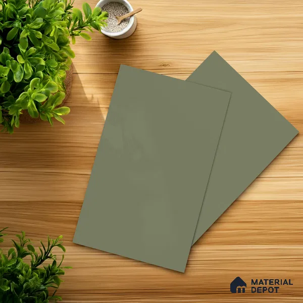 Grey Textured Solid Look WP 5 912 8 ft x 4 ft Texture Finish Decorative Laminate - 1 mm | Suitable for TV Unit, Wardrobe, Kitchen Cabinets