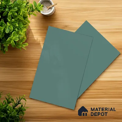 Arctic Blue Solid Colors Look SMT 930 8 ft x 4 ft Super Matte Finish Decorative Laminate - 1 mm | Suitable for Living Room, Kitchen, Office