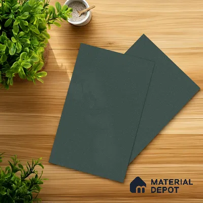 Sage Green Solid Colors Look SF 915 8 ft x 4 ft Suede Finish Decorative Laminate - 1 mm | Suitable for Living Room, Kitchen, Office
