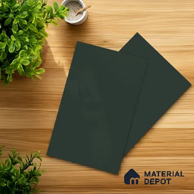 Turkish Blue Solid Colors Look SF 910 8 ft x 4 ft Suede Finish Decorative Laminate - 1 mm | Suitable for Living Room, Kitchen, Office