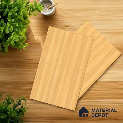 Wooden Look LM 10868 Glaton Walnut 8 ft x 4 ft Texture Finish Decorative Laminate - 1 mm | Suitable for TV Unit, Wardrobe, Kitchen Cabinets