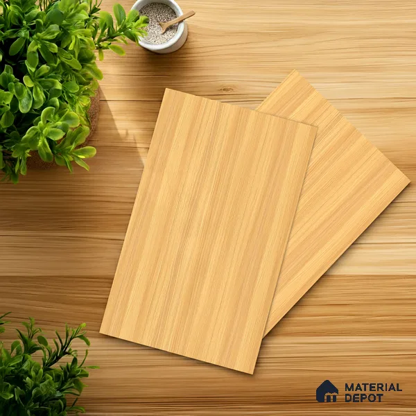 Wooden Look LM 10868 Glaton Walnut 8 ft x 4 ft Texture Finish Decorative Laminate - 1 mm | Suitable for TV Unit, Wardrobe, Kitchen Cabinets