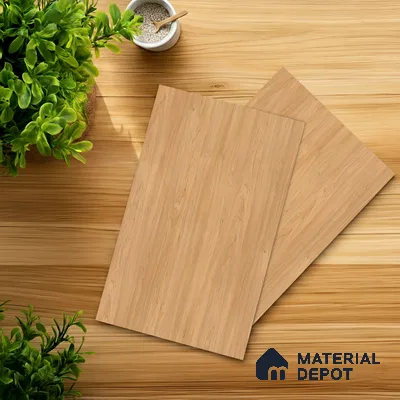 Wooden Look LM 10872 Catalonia Ruster 8 ft x 4 ft Texture Finish Decorative Laminate - 1 mm | Suitable for TV Unit, Wardrobe, Kitchen Cabinets