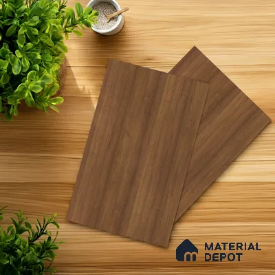 Wooden Look LM 10892 Scandic Wood 8 ft x 4 ft Texture Finish Decorative Laminate - 1 mm | Suitable for TV Unit, Wardrobe, Kitchen Cabinets