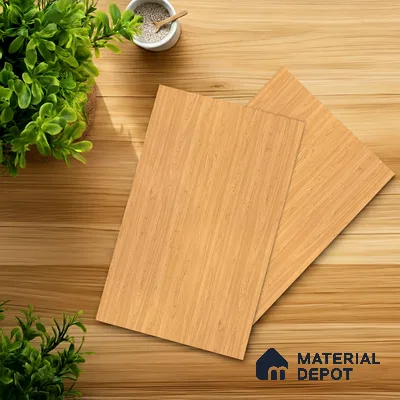 Wooden Look LM 10964 Embi Pine 8 ft x 4 ft Suede Finish Decorative Laminate - 1 mm | Suitable for TV Unit, Wardrobe, Kitchen Cabinets