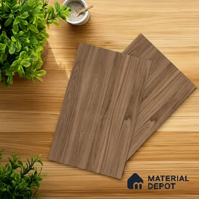 Wooden Look LM 20250 8 ft x 4 ft Suede Finish Decorative Laminate - 1 mm | Suitable for TV Unit, Wardrobe, Kitchen Cabinets