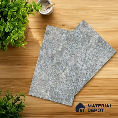 White Marble Look LM 20990 8 ft x 4 ft Matte Finish Decorative Laminate - 1 mm | Suitable for TV Unit, Wardrobe, Kitchen Cabinets
