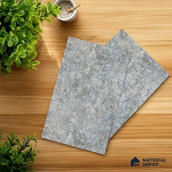 White Marble Look LM 20990 8 ft x 4 ft Matte Finish Decorative Laminate - 1 mm | Suitable for TV Unit, Wardrobe, Kitchen Cabinets