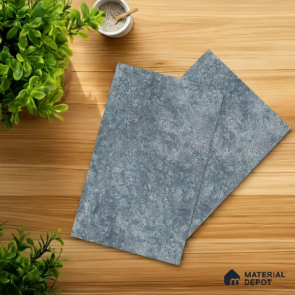 Blue Marble Look LM 20991 8 ft x 4 ft Matte Finish Decorative Laminate - 1 mm | Suitable for TV Unit, Wardrobe, Kitchen Cabinets