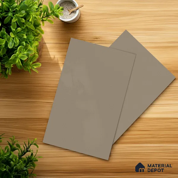 Beige Leather Look LM 21031 8 ft x 4 ft Suede Finish Decorative Laminate - 1 mm | Suitable for TV Unit, Wardrobe, Kitchen Cabinets