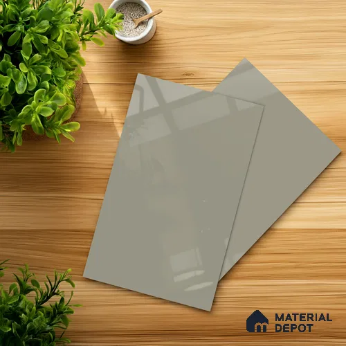 LM 21059 Clay High Gloss Finish 8 ft x 4 ft Decorative Laminate - 1 mm | Suitable for Living Room, Kitchen, Office