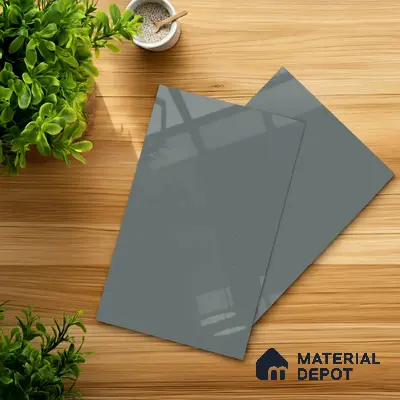 LM 21060 Skyline High Gloss Finish 8 ft x 4 ft Decorative Laminate - 1 mm | Suitable for Living Room, Kitchen, Office