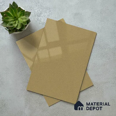 Brown Solid Color Acrylic Laminate LM 24332 8 ft x 4 ft High Gloss Finish - 1.5 mm | Matching Edgeband code - EB 02122 | Suitable for TV Unit, Wardrobe, Cabinets