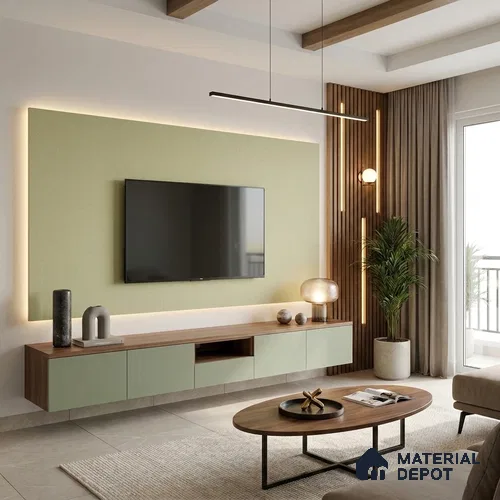 Grey Cane Look LM 20061 8 ft x 4 ft Texture Finish Decorative Laminate - 1 mm | Suitable for TV Unit, Wardrobe, Kitchen Cabinets