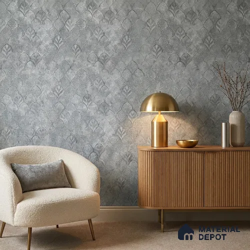 2107 -1 | 10 Meter x 21 Inches Patterned Look Wallpaper - 57.41 Sq. Ft.