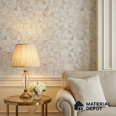 2103 -2 | 10 Meter x 21 Inches Patterned Look Wallpaper - 57.41 Sq. Ft.
