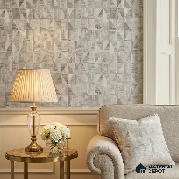 2103 -3 | 10 Meter x 21 Inches Patterned Look Wallpaper - 57.41 Sq. Ft.