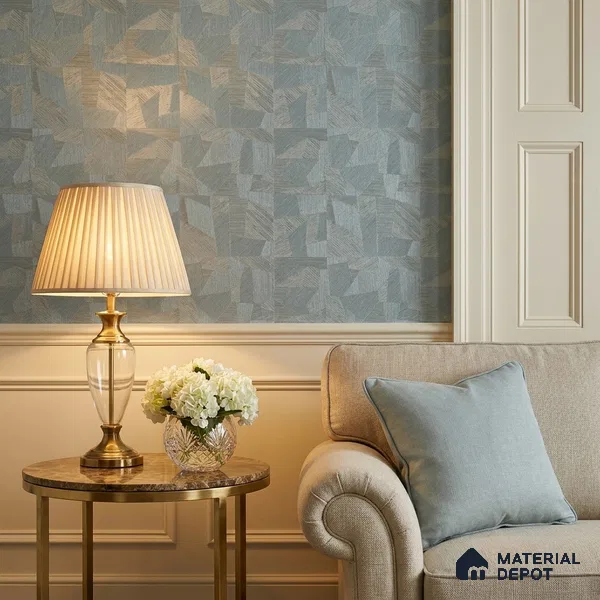 2104 -1 | 10 Meter x 21 Inches Patterned Look Wallpaper - 57.41 Sq. Ft.