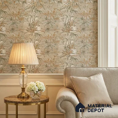 2112 -3 | 10 Meter x 21 Inches Florals Look Wallpaper - 57.41 Sq. Ft.