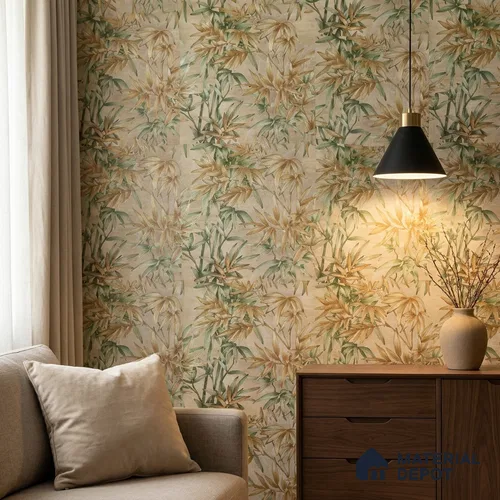 2112 -5 | 10 Meter x 21 Inches Florals Look Wallpaper - 57.41 Sq. Ft.