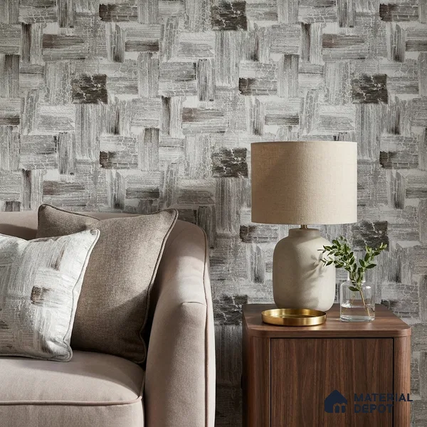 2106 -4 | 10 Meter x 21 Inches Patterned Look Wallpaper - 57.41 Sq. Ft.
