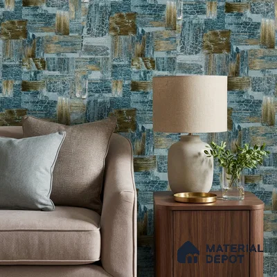 2106 -5 | 10 Meter x 21 Inches Patterned Look Wallpaper - 57.41 Sq. Ft.