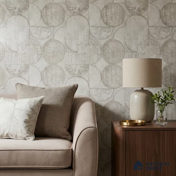 2108 -4 | 10 Meter x 21 Inches Patterned Look Wallpaper - 57.41 Sq. Ft.