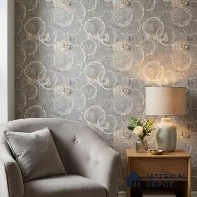 2111 -1 | 10 Meter x 21 Inches Patterned Look Wallpaper - 57.41 Sq. Ft.