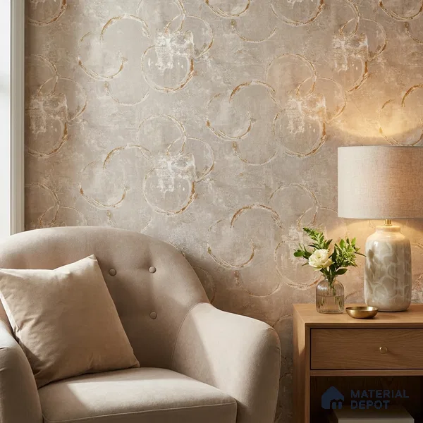 2111 -3 | 10 Meter x 21 Inches Patterned Look Wallpaper - 57.41 Sq. Ft.