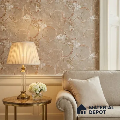 2111 -4 | 10 Meter x 21 Inches Patterned Look Wallpaper - 57.41 Sq. Ft.
