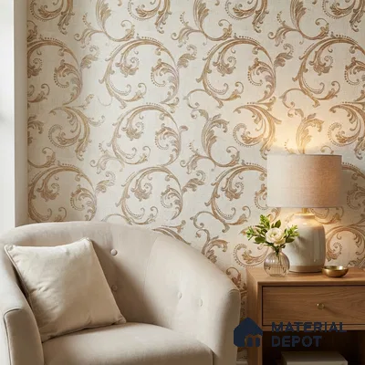 2102 -2 | 10 Meter x 21 Inches Patterned Look Wallpaper - 57.41 Sq. Ft.