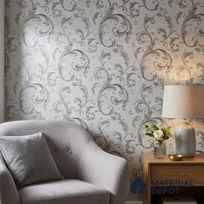2102 -4 | 10 Meter x 21 Inches Patterned Look Wallpaper - 57.41 Sq. Ft.