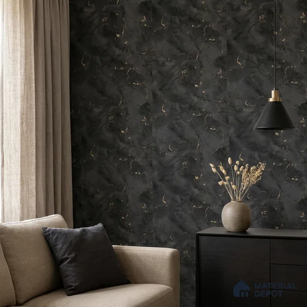 88527-3 | 5 Meter x 42 Inch PVC Marble Look Wallpaper - 57.41 Sq. Ft. | Minimum 10% wastage during installation